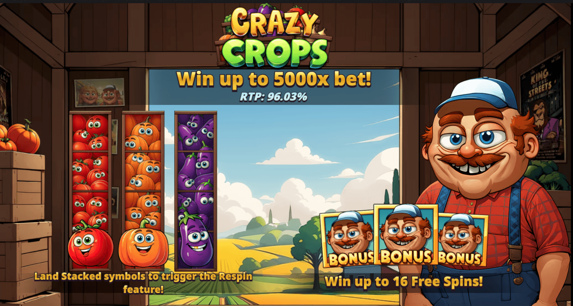 Crazy Crops Avis