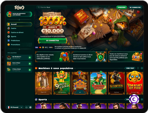 Rivo Casino jeux