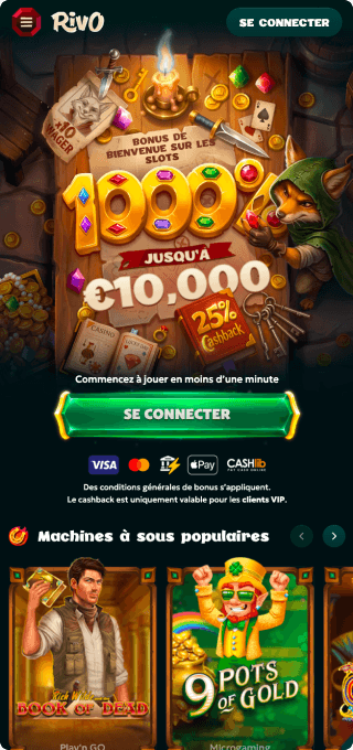Rivo Casino mobile