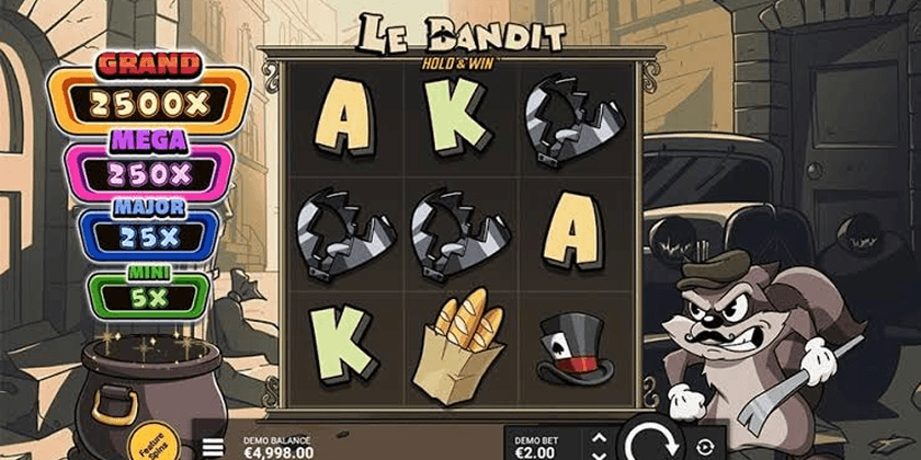 Le Bandit Hold & Win slot
