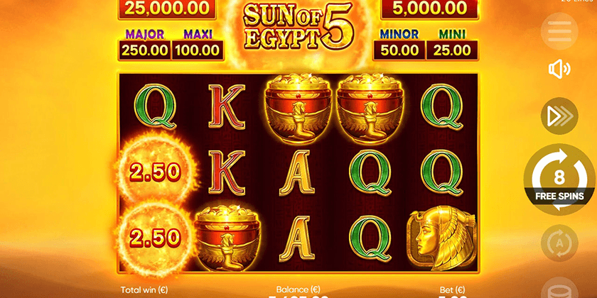 Sun of Egypt 5 slot