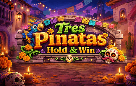 Tres Pinatas Hold & Win