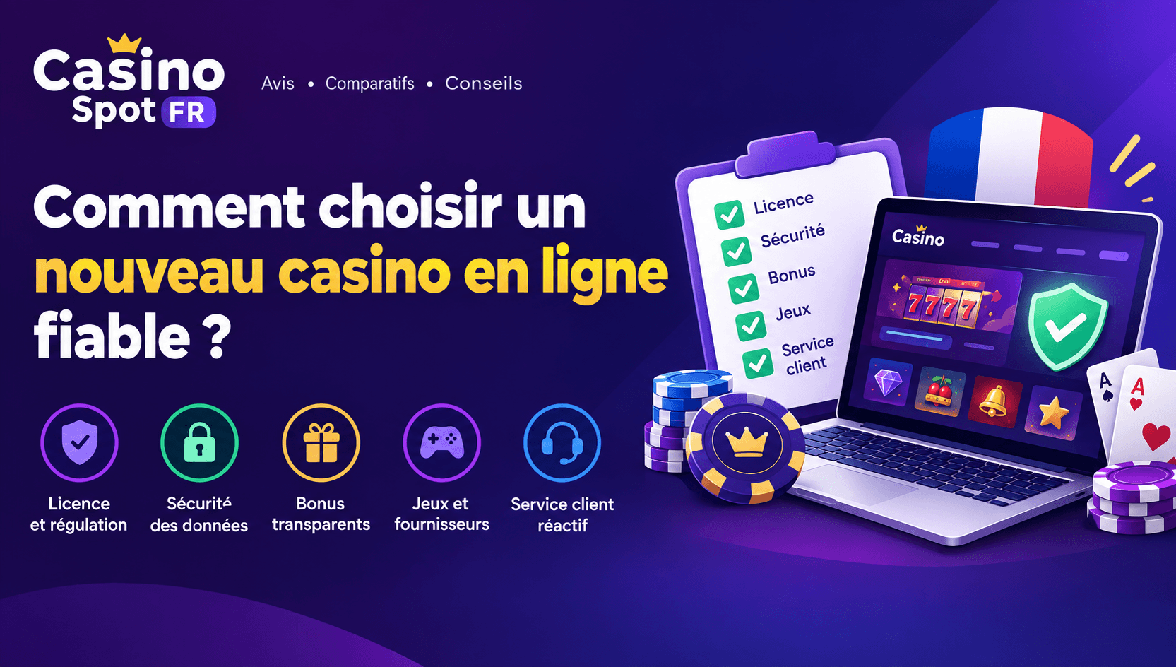 Comment choisir un nouveau casino en ligne fiable