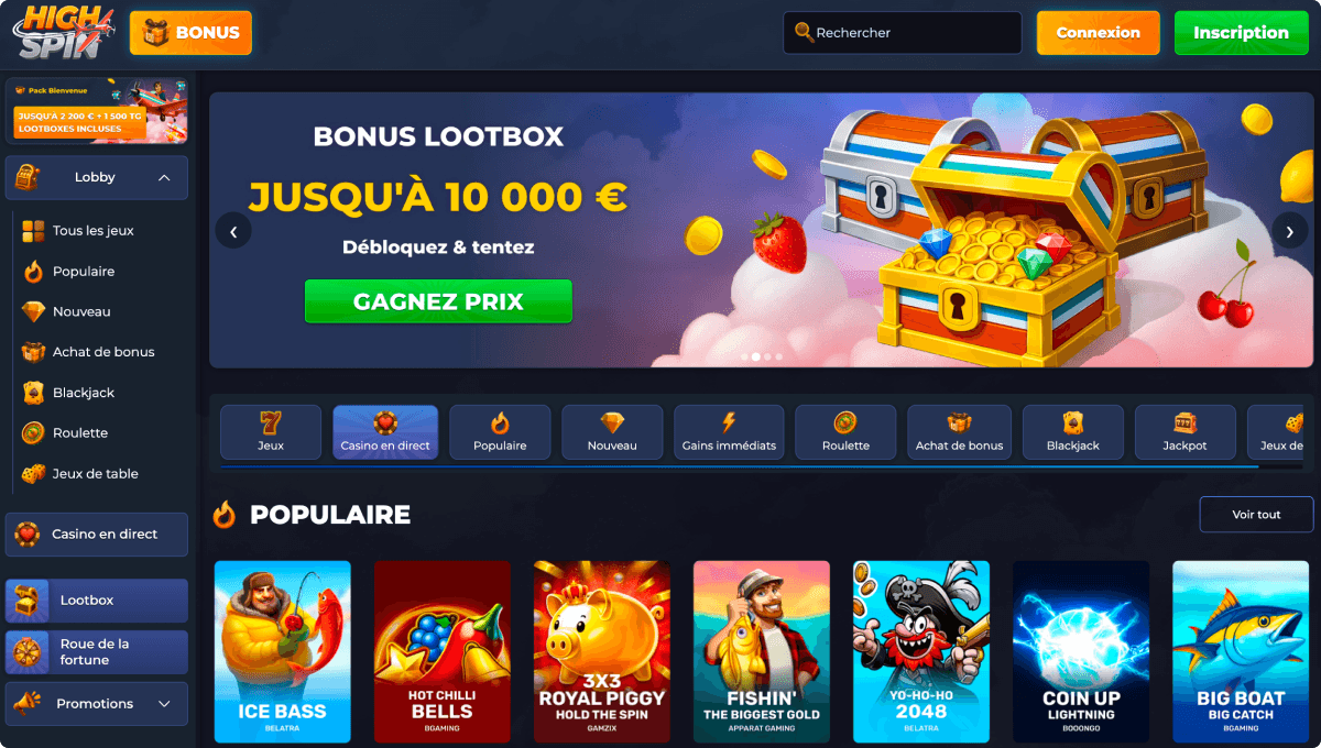 HighSpin Casino