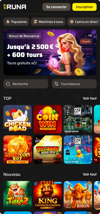 Runa Casino mobile