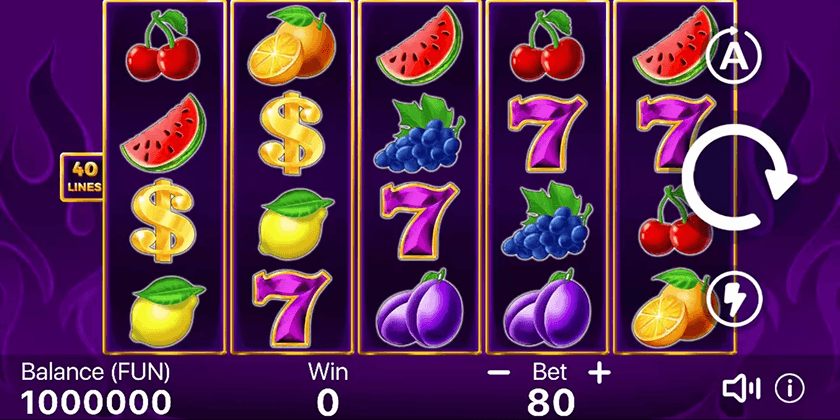 40 Prime Fruits slot