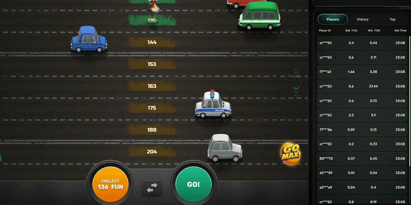 Chicken Crash jeu