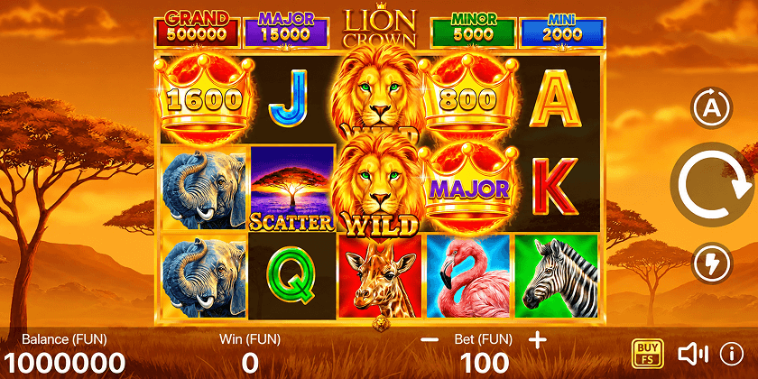 Lion Crown: Hold to Win slot
