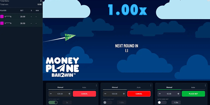 Moneyplane Bail2Win jeu