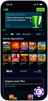 Pike Casino mobile